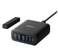 ANKER Charger 112W GaN 3x USB-A 3x USB-c black - 1337697 - zdjęcie 1